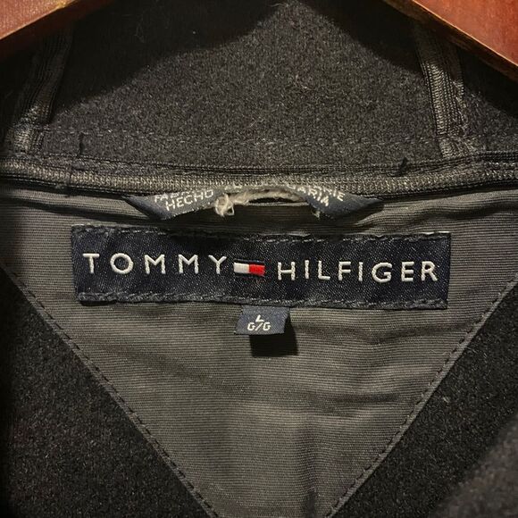 Tommy Hilfiger Wool Coat Men’s Sz L - Picture 5 of 5